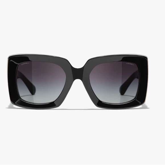 CHANEL RECTANGLE SUNGLASSES - Picture 8 of 11
